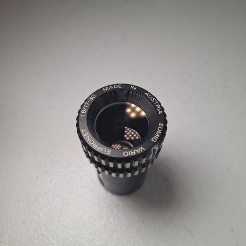 Eumig Vario Eupronet 1.6 17-30 Lens Made in Austria Vintage Black Photography