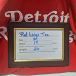 Detroit Red Wings Shirt Basic Classic Michigan Hockey NHL Team Womens Medium