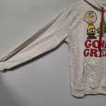 Peanuts Good Grief Hoodie Sweatshirt Womens XS Christmas Tree Charlie Brown