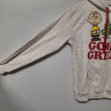 Peanuts Good Grief Hoodie Sweatshirt Womens XS Christmas Tree Charlie Brown