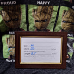 Groot Guardians of the Galaxy Shirt Youth Large Impressions Faces Boys Black