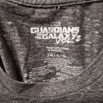 Groot Guardians of the Galaxy Shirt Youth Large Impressions Faces Boys Black