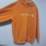 Carhartt Loose Fit Hoodie Orange Mens XL Oversized Long Sleeve Fall Winter Comfy