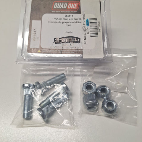 Quad One Wheel Stud Nut Kit 9509-1 Honda Replacement Parts ATV