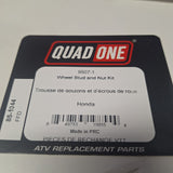 Quad One Honda Wheel Stud Nut Kit 9507-1 TRX FourTrax Foreman Rubican 4x4 ATV