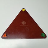 Quirky Game Board Triangle Wooden Numbered Family Games America Replacement