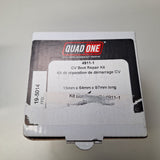Quad One CV Boot Kit 4911-1 Repair Replacement Grease Rubber Honda Yamaha Suzuki