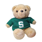 Spartan Sweater Bear atoy Stuffed Animal Small 9 Inch Green Michigan State