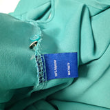Apt 9 Blouse Long Sheer Green Womens 1x V Neck Adjustable Sleeves Lightweight