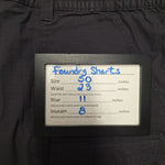 Foundry Shorts Comfort Stretch Mens 50 Dark Gray Summer Fishing Boating