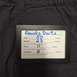 Foundry Shorts Comfort Stretch Mens 50 Dark Gray Summer Fishing Boating