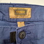Foundry Shorts Comfort Stretch Mens 50 Blue Summer Fishing Boating