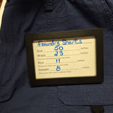 Foundry Shorts Comfort Stretch Mens 50 Blue Summer Fishing Boating