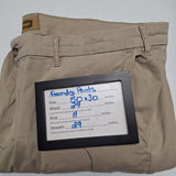 Foundry Khaki Pants Beige Tan Mens 50 x 30 Uniform Business Casual