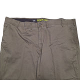 Lee Pants Extreme Comfort Dark Khaki MVP Stretch Waistband Mens 50 x 29 Straight