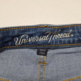 Universal Threads Jeans Denimal Womens 14 32R Raw Hem Ankle Crop