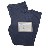 Maurices Jeggings Dark Blue Womens XL Skinny Stretch Pants Zip Capsule Warderobe