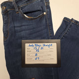 Judy Blue Straight Fit 13 31 Los Angeles Denim Blue Jeans Womens Juniors
