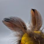 Kachina Handmade Doll Signed 7 Inch Hill AM Native American Indian Art Wood Fur