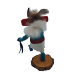 Kachina Handmade Doll Signed 7 Inch Ask AM Native American Indian Art Wood