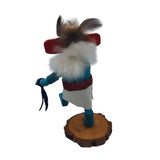 Kachina Handmade Doll Signed 7 Inch Ask AM Native American Indian Art Wood