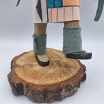 Kachina Handmade Doll Signed 7 Inch Star Whipper AM Native American Indian Art