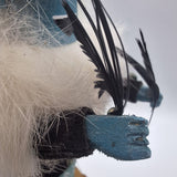 Kachina Doll Handmade Zuni Rain Priest Navajo Indians NativeAmerican Art 7 Inch
