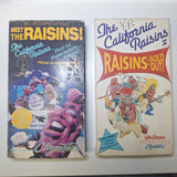 The California Raisins VHS Sold Out Meet II Songs 1980s 90s Nostalgia Millennial
