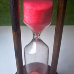 Wooden Sand Timer Hot Pink Minute Hourglass Vintage Game Night Replacement Piece