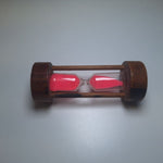 Wooden Sand Timer Hot Pink Minute Hourglass Vintage Game Night Replacement Piece