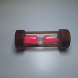 Wooden Sand Timer Hot Pink Minute Hourglass Vintage Game Night Replacement Piece