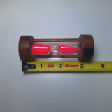 Wooden Sand Timer Hot Pink Minute Hourglass Vintage Game Night Replacement Piece