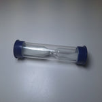 Sand Timer Minute Hourglass Plastic Vintage Game Replacement Piece Blue White