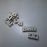 Small Alphabet Dice Game Replacement Spill Spell 15 Die Vintage Pieces 0.5 inch