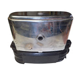 Toast-O-Later Model C Vintage Toaster Repair Parts Only Stainless Heats Chrome