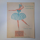 Waltzing Figurine Sheet Music Ballerina Dancer Ballet Piano Solo Carolyn Bull 58