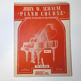 Piano Course Red Book A Schaum Music Vintage Education Teach 1945 Frank Learning