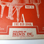 Piano Course Red Book A Schaum Music Vintage Education Teach 1945 Frank Learning