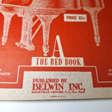 Piano Course Red Book A Schaum Music Vintage Education Teach 1945 Frank Learning