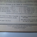 Piano Course Red Book A Schaum Music Vintage Education Teach 1945 Frank Learning
