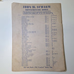 Technic Tricks Piano Book One Schaum Music Vintage Education Teach 1949