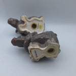 Blue Sky Rhinoceros Rhino Salt Pepper Shakers Lynda Clayworks Savanna Africa