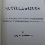 Michillaneous Book Set 1980s Trivia Facts Funny Michigan Great Lakes Detroit