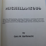 Michillaneous Book Set 1980s Trivia Facts Funny Michigan Great Lakes Detroit