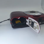 Nikon Red Coolpix L22 Digital Camera 12.0MP 3.6 Optical Zoom Tested Works Travel