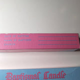 Mack-Miller Baptismal Candle Co Set of 2 Candlesticks Boxes Religion Baptized
