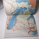 Greyhound Highways History Michigan Northwest Volume I Ice Age Peninsulas 1945