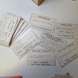 Secrecy Game Replacement Pieces Cards Money Vintage 1965 Army International