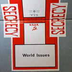 Secrecy Game Replacement Piece Board Vintage 1965 Army Government International