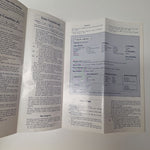 Where in The World Spinner Game Instructions Rules Pamphlet Replacement Piece